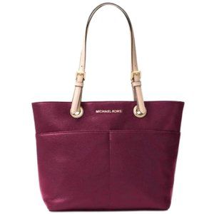 Michael Kors Maroon Leather Purse